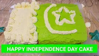 Happy Independence Day Cake | 14 August Pakistan Celebration 2020 | Cake  By Nisa Cuisine & VLOGS