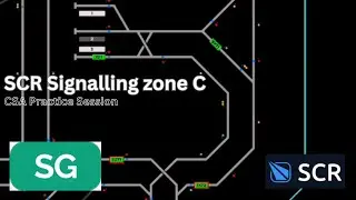 Signalling zone C Airport Flood | SCR Roblox | CSA practice session