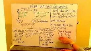 pH, pOH, hydroxide and hydrogen ion concentration calculations (honors)