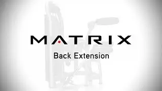 Matrix G3 S52 Разгибание спины