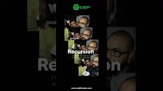 The art of explaining recursion while explaining recursion. 