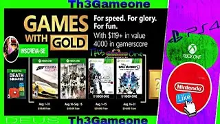 Xbox - August 2018 Games with Gold