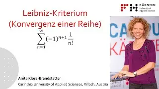 Leibniz-Kriterium zur Bestimmung der Konvergenz einer Reihe