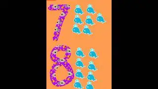 1 2 3 4 5 6 counting number , learn counting number, #counting #1to10 #numbers #shortvideo