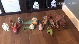 My STAR WARS CREATURES ACTION FIGURE COLLECTION