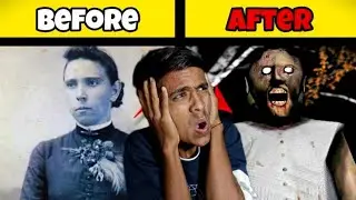 GRANNY GRANDPA HORROR GAME REAL LIFE BACKSTORY 😱