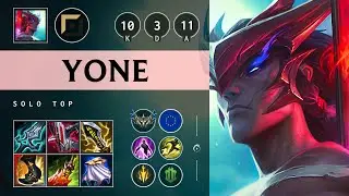 Yone Top vs Gangplank - EUW Challenger Patch 25.08