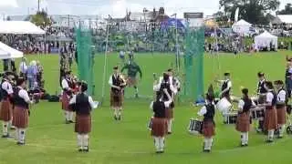 Comrie Pipe Band, Crieff Highland Gathering.