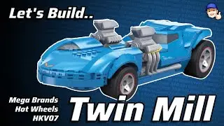 Let's Build Mega Brands HKV07 Hot Wheels Twin Mill pt1 #Mega #HotWheels #TwinMill #MegaBrands