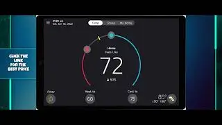 Lennox S40 Smart Thermostat Review | WiFi, Touchscreen, Geo-Fencing & Alexa Enabled