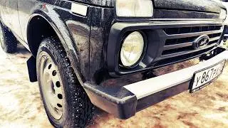 на НИВЕ в ГОЛОЛЁД! Справится ли Резина Hankook i Pike RW11 ?