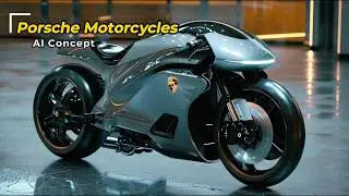Porsche Motorcycles Reimagined by AI: What if Porsche designed motorcycles?