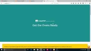 Cakephp 3.2 Red Velvet Tutorial Part 1 - Installation (July 2016 Tutorial)