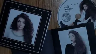 Lorde - Pure Heroine: Anthology / Fanmade CD Unboxing /