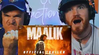 Maalik Trailer | Rajkummar Rao REACTION!!
