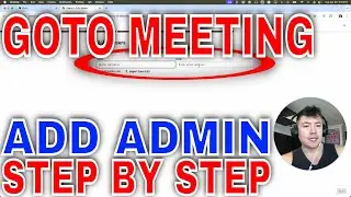 ✅ How To Add Admin Contributor To GoTo Meeting Account 🔴