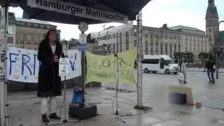 146. Hamburger Mahnwache-15 | Andr&eacute;: Parteien sollen das Risiko tragen