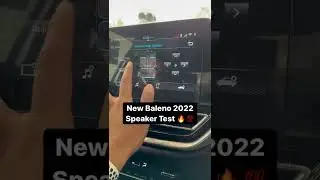 #allnewbaleno Baleno Sound System top model Akrayms surrounding system maruti Suzuki BALENO 2022