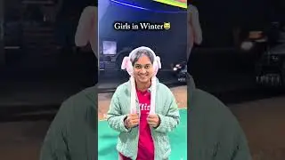 Winter boys vs girls #winterfunny #funny