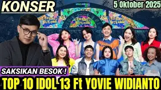 WATCH THE TOP 10 IDOL 13 CONCERT FT YOVIE WIDIANTO AT SYNCHRONIZE FEST 2025