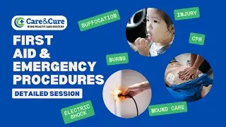 First Aid & Emergency Procedures: CPR, Electric Shock, Suffocation & Wound Care #cpr