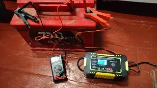Зарядний пристрій на 6 Ампер 12V для  автомобільних акумуляторів кислотні AGM / Gel гелеві мото