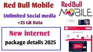 Red Bull Mobile internet offer / Red bull sim internet package / red bull sim ksa @MdJawaidAlam 