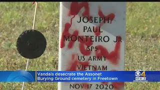 Vandals desecrate cemetery in Freetown