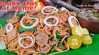 Popular! Delicious Pancit recipe 💯✅ SIMPLE WAY of COOKING Pansit HabHab special❗