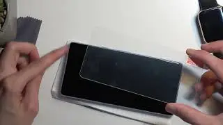 Как установить закаленное стекло на GOOGLE Pixel 7A?