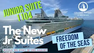 Junior Suite Tour | Freedom of the Seas | Room 1104 | Royal Caribbean | Cruises, Rooms & Reviews