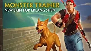 SMITE - New Skin for Erlang Shen - Monster Trainer