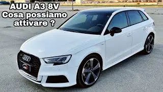 Audi A3 8V Sportback 2019 2.0 TFSI +230cv Quattro Installazione ASI, Mappe e attivazioni varie
