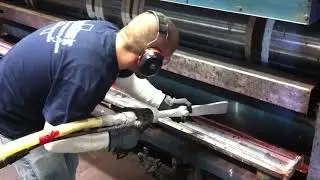 Dry Ice Blasting Anilox Rollers: Texas Dry Ice Blasting Cleans Industrial Printers