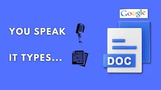 How to Type in All Languages Using Your Mic | Google Docs Voice Typing