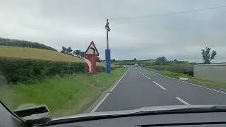 Driving along the Armoy Road Race circuit last year. This may assist Riders and Spectators in 2024.
