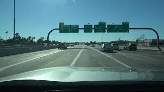 Sony FDR AX53: Entire Drive from Phoenix, AZ to Tucson, AZ I-10 East