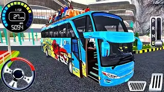 Real Uphill Bus Drive 3D Simulator - Offroad Coach Bus Driving 2024 - Android GamePlay