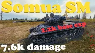 World of Tanks Somua SM gameplay | WoT Farming Simulator