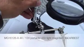 MG16126-A Portable LED light magnifier - GEARBEST