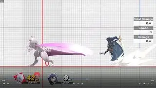 Mewtwo Tail Hurtbox