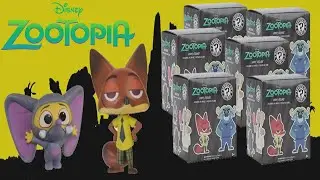 DISNEY ZOOTOPIA/ZOOTROPOLIS Mystery Minis from FUNKO surprise unboxing