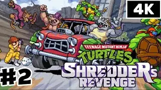 TMNT: Sredder&rsquo;s Revenge (2022) Эпизод 2 &laquo;БОЛЬШОЕ ЯБЛОКО&raquo; [4К] Прохождение без комментариев