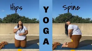 14 Minute Healthy Hips + Spine Flow | Plus Size Yoga w/ Edyn