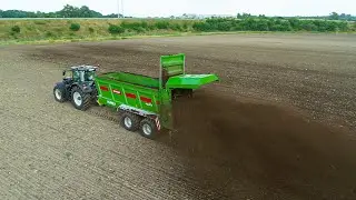 Разбрасыватель навоза BERGMANN M 6240 S с гибридным распределительным устройством 2-Spread