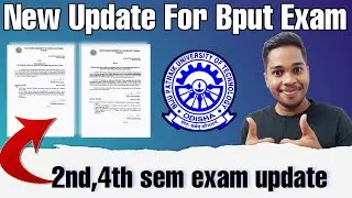 Bput even sem exam update|| Bput admit card out now|| Even sem exam schedule is fixed