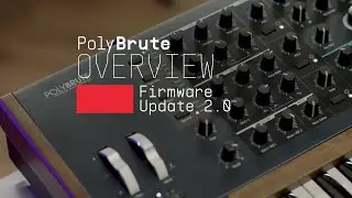 Tutorials | PolyBrute - Episode 7: Firmware Update 2.0