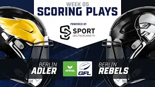 Berlin Adler vs. Berlin Rebels | Highlights - ERIMA GFL, 5. Spieltag | SDTV Football