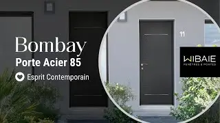 WIBAIE | Bombay porte d'entr&eacute;e Acier 85 mm
