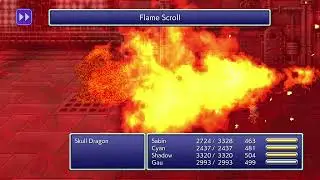 Final Fantasy VI Pixel Remaster - Skull Dragon